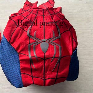 Tailor-made New Day spiderman suit red and blue cosplay costume image 5