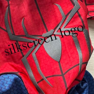 Tailor-made New Day spiderman suit red and blue cosplay costume image 8