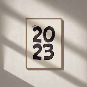 Born 2023 - Druckbare Kunst