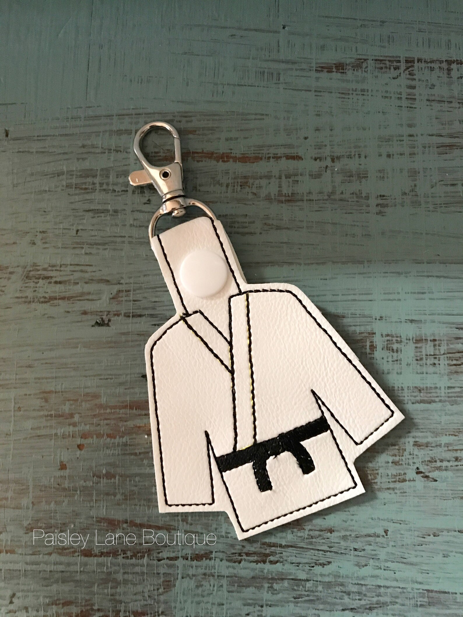 Karate Belt Keychain / Keychain / Ninja Keychain / Custom Etsy