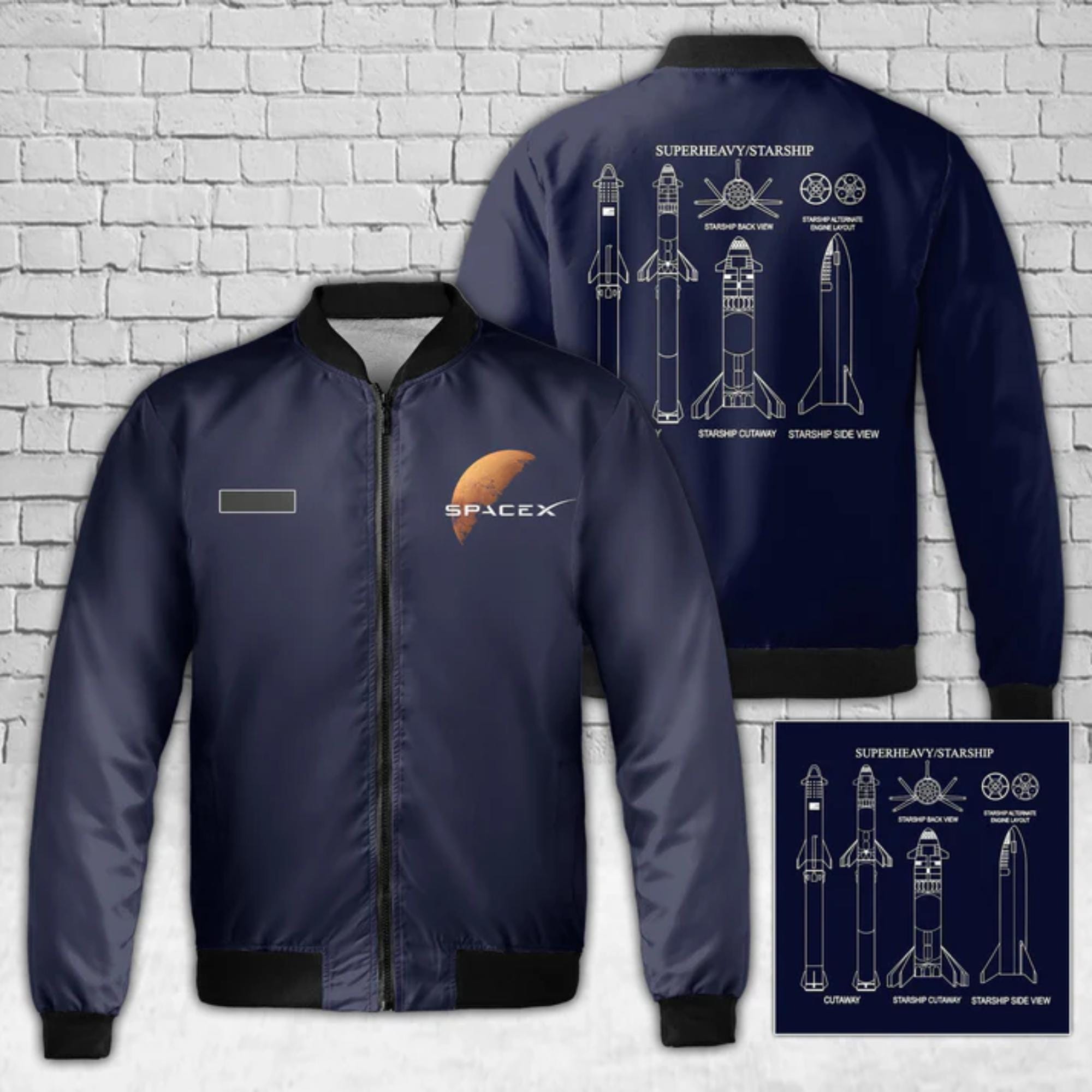 Flight Suit Spacex Bomber Jacket Reddit Spacex Jacket