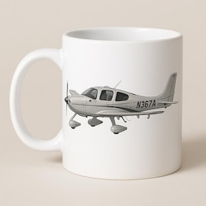 Custom Airplane Mug
