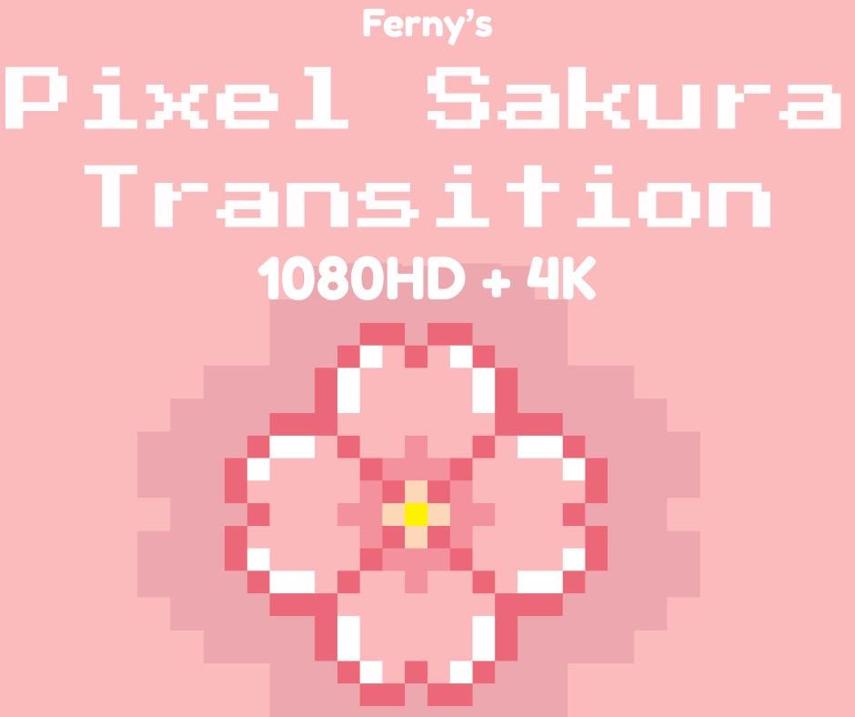 Sakura Pixel Art - Etsy