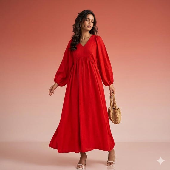 black midi dresses with long sleeves The Square Neck Flare Sleeve Dress this dress exudes captivating Size:W30/L34 promo_clearance_include Dark Green Hoco Dress