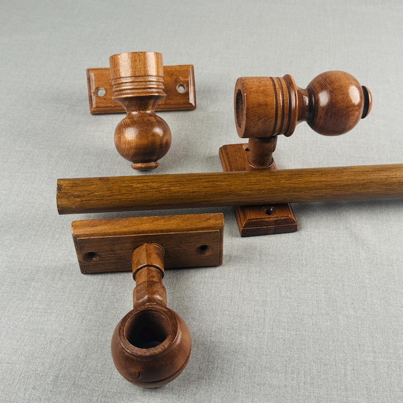 Curtain Rod Finials - Etsy