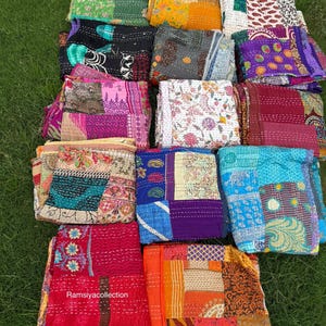 vintage handmade patchwork quilt