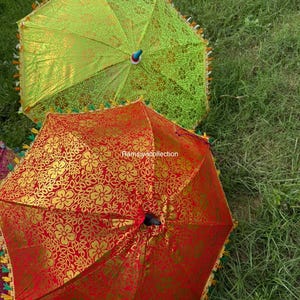 Wholesale Lots Indian Wedding decoration Umbrellas Decor Umbrellas Mehndi Decor Umbrella Party Parasol Wedding D0ecor Umbrellas Parasols Sun