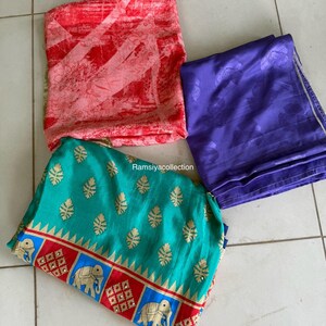 Vintage Sari Recycled Sari Fabric Art Silk Indian Sari Women Sari Vintage Sari Fabric Used Sari Used Saree Sari silk fabric Fabric