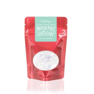 Magic Snow // Instant Snow, Growing Snow, Snowflakes, Christmas Gift, Stocking Stuffer, Sensory Kit, Kids Activity