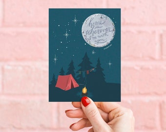 Scratch-off Card // Anniversary Card, Valentine Card, Scratch-off Coupon, Couples Gift, Card for Him, Anniversary Gift