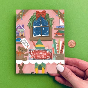 L'atelier du père Noël - Carte à gratter