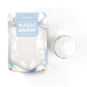 Sno Wonder Fake Snow, Just Add Water, Non Toxic, Instant Snow, Slime, Artificial  Snow, Slime Supplies, Stocking Stuffer, Themed Party Winter 