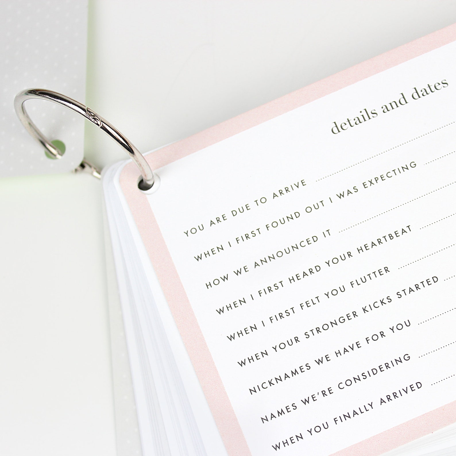 Baby Bump Journal // Pregnancy Journal Momtobe Gift Baby Etsy