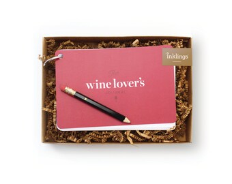 Wine Lover's Journal // Wine Log, Hostess Gift, Mother's Day Gift, Wine Lover Gift, Housewarming Gift, Wine Tasting Journal, Birthday Gift
