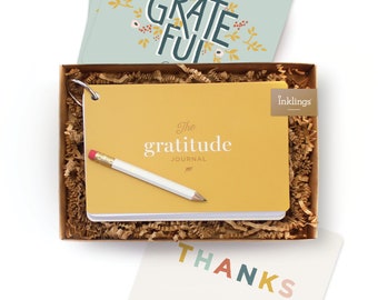 Gratitude Journal // Daily Journal, Gratitude Planner, Weekly Journal, Prompted Gratitude, Daily Gratitude, Mindfulness Journal