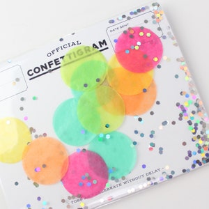 Confettigram Disco // Carte de tous les jours