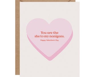 Shenanigans Best Friend Valentine's Day Card