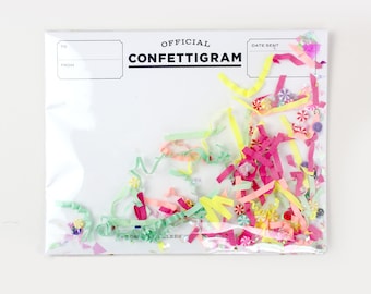 Confettigram Pinata // Birthday Card