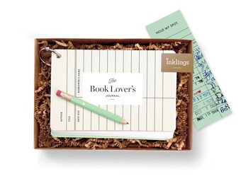 Book Lover's Journal // Book Club Journal, Book Lover Gift, Book Club Gift, Book Lover, Bibliophile Gift, Mother's Day Gift, Book Log