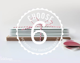 Choose Any 6 Greeting Cards // Mix and Match