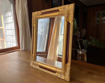 Gold Ornate Mirror