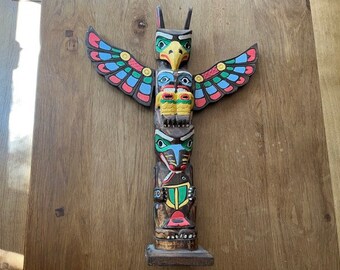 Wood Totem Pole