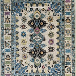 Traditional Handmade Oushak Style Rug, Cozy Lydia Beige Hand-Knotted Rug 5x8, 6x9, 7x10, 8x10, 9x12 ,10x14 ft. Antique Contemporary rug