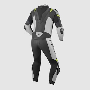 Men’s Motorcycle Racing Suit | 1 Piece MotoGP Leather Biker Suit | CE Protection & Knee Sliders