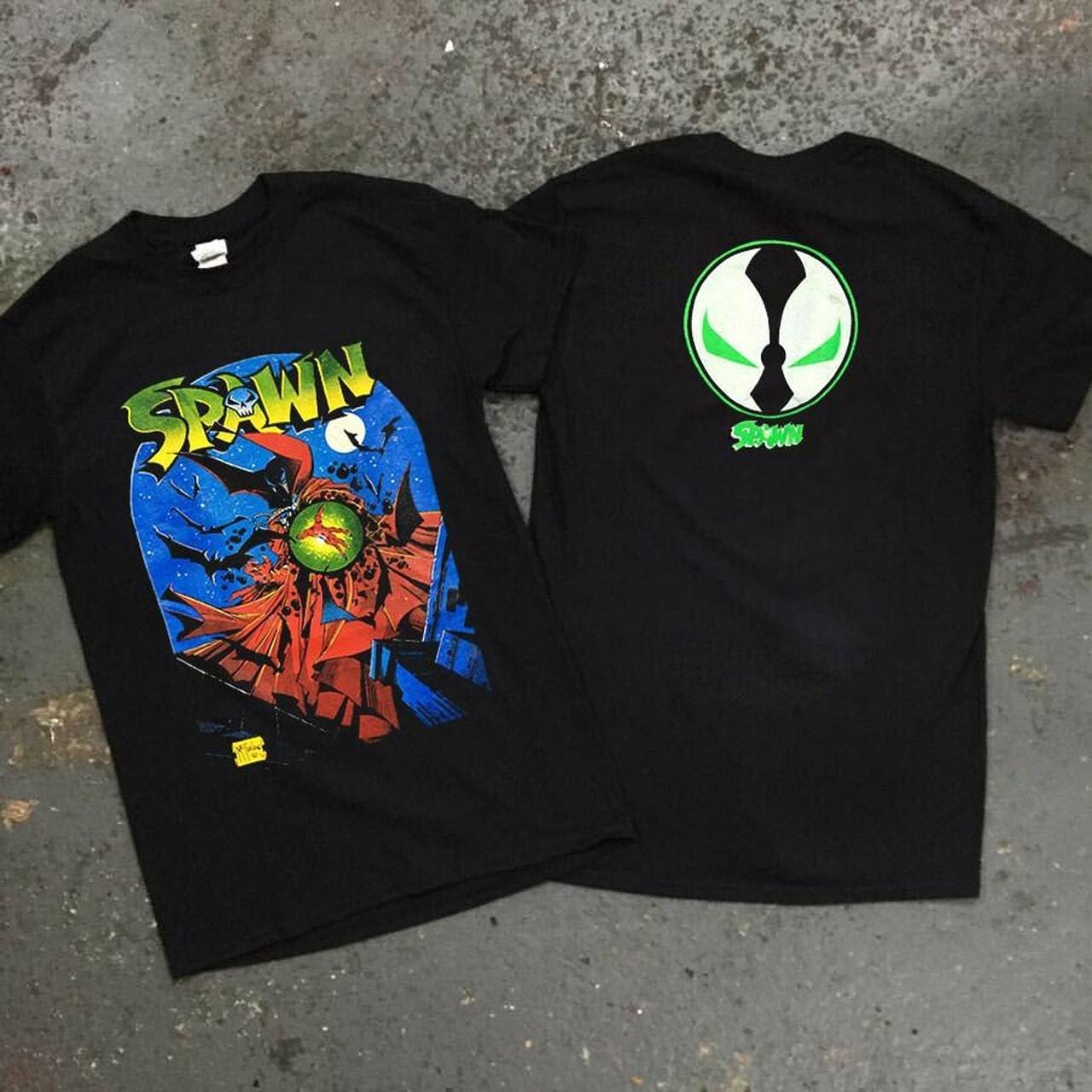 Vintage Graphic SPAWN T-shirt Two Sides Size S-4XL - Etsy