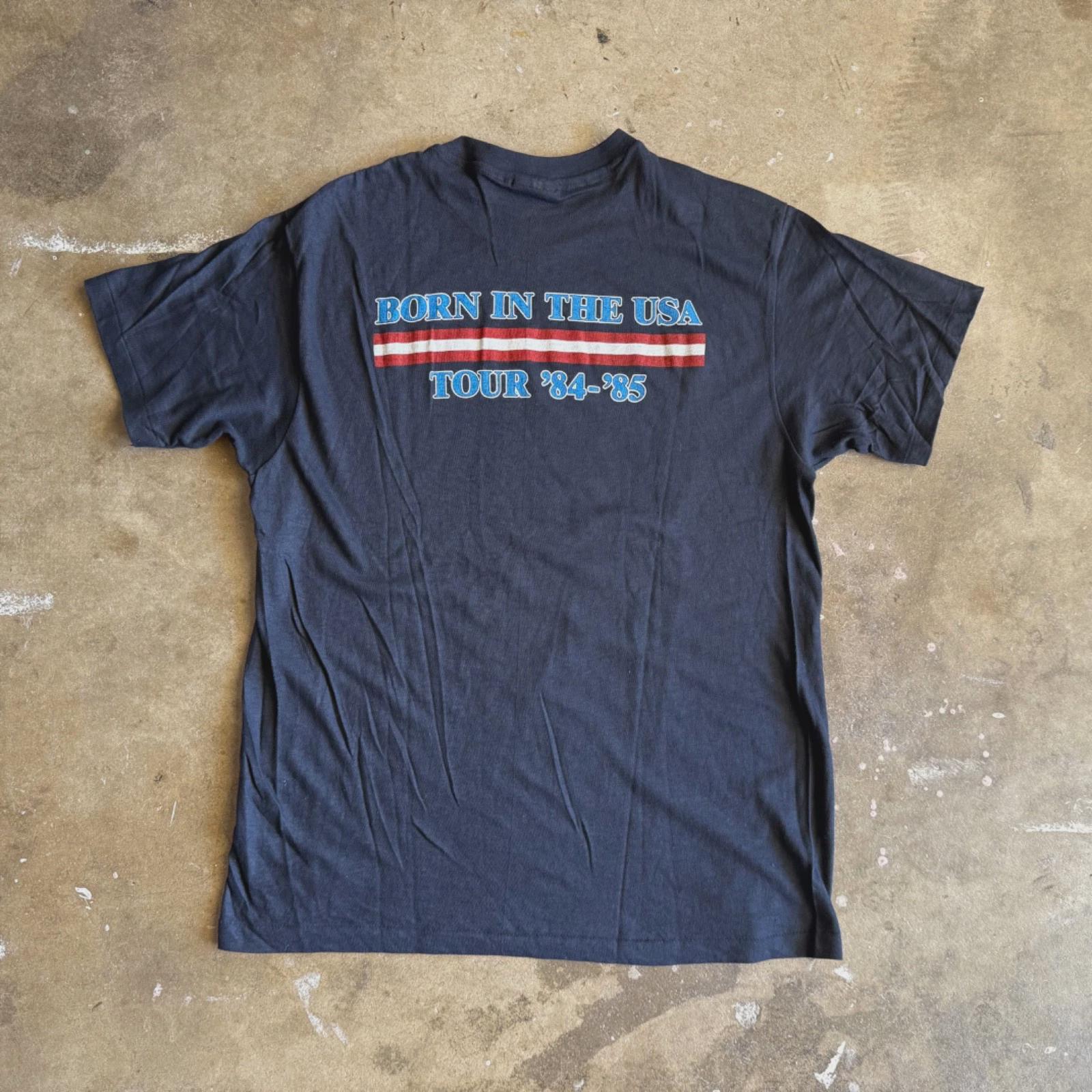 Vintage Graphic Bruce Springsteen ''born in the USA Tour 84-85''t