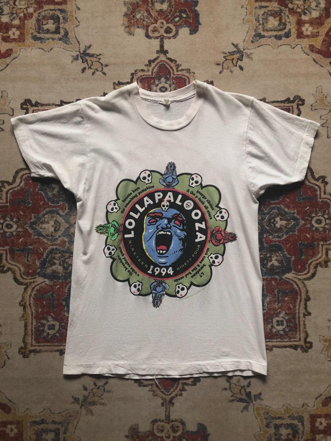 ミュージシャン 94' original vintage LLICA music t ミュージシャン