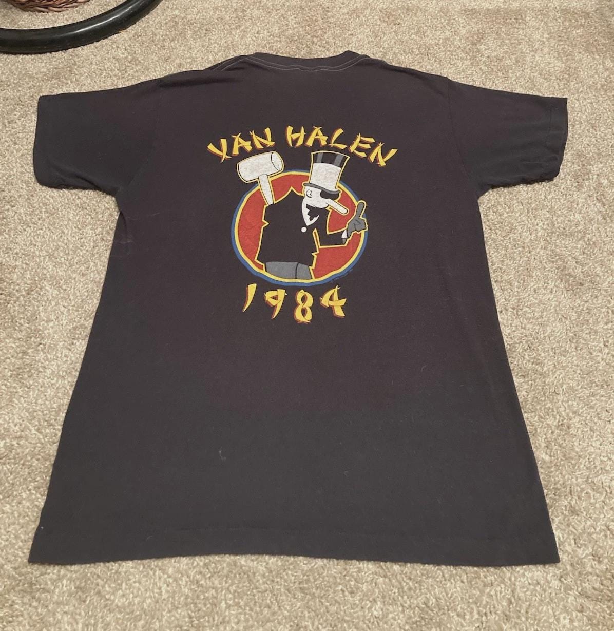 ヴィンテージグラフィック ヴァン・ヘイレン ツアー・オブ・ザ