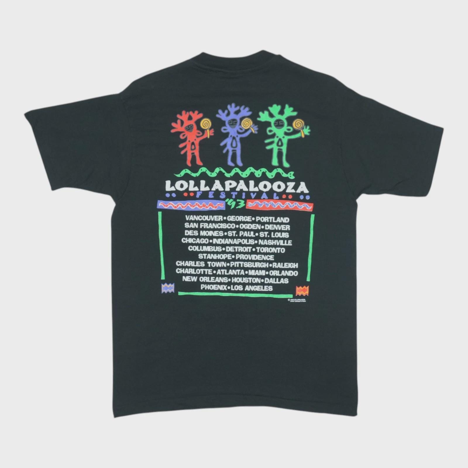 Vintage Graphic Lollapalooza 1993 T-shirt Two Sides Size S-4XL - Etsy
