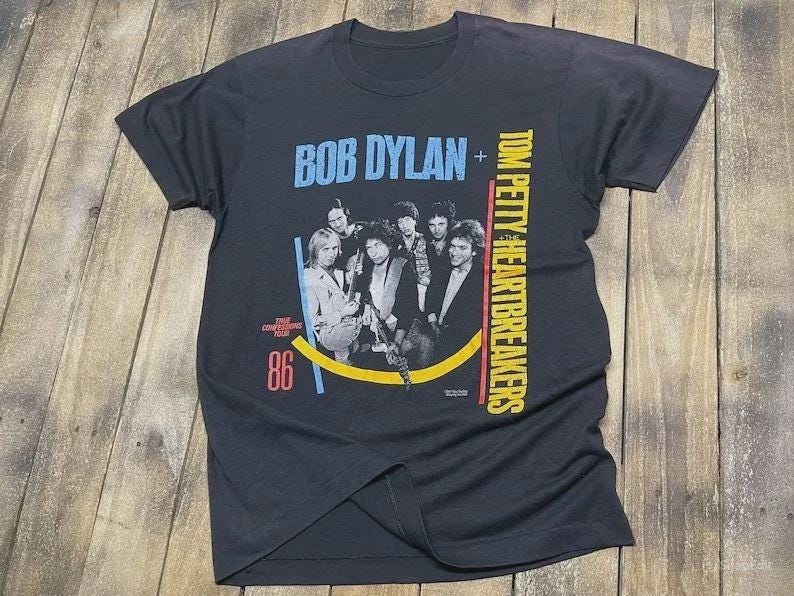 Bob Dylan Tour T Shirt - Etsy