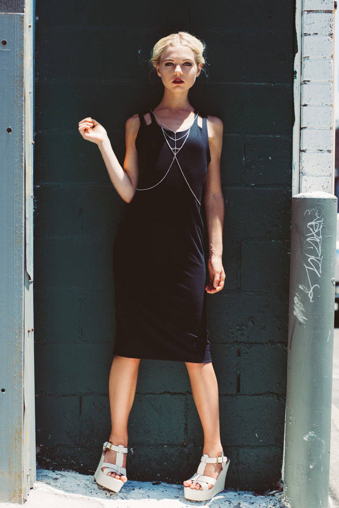 Silver Bodychains, Layering Body Chains, Handmade Body Chain, Necklace ...