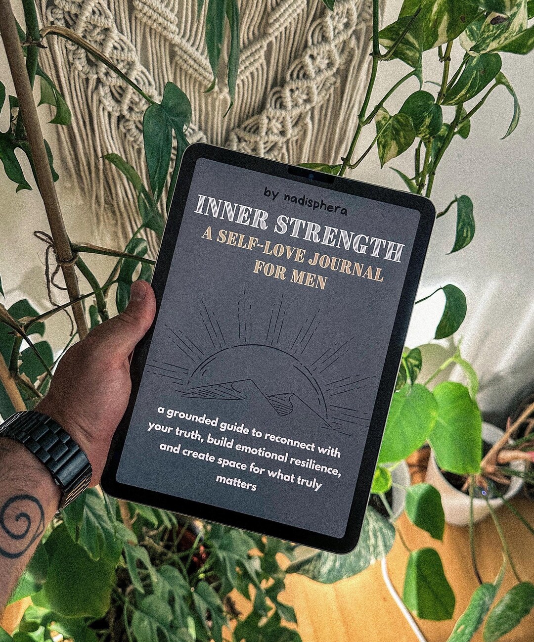 Inner Strength – A Self-love Journal for Men | Mental Health Workbook ...