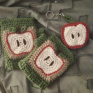 Apple Keychain/Money Pouch