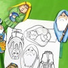 Pharaoh's Dream Craft | Printable Puppets Coloring Pages and Paper Crafts| Parsha Craft for ...