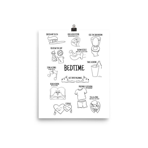 Bedtime Routine Chart