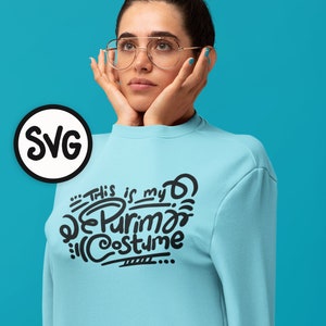 Purim SVG | Purim Costume Cut File for Cutting Machines - This is My Purim Costume T-shirt Design