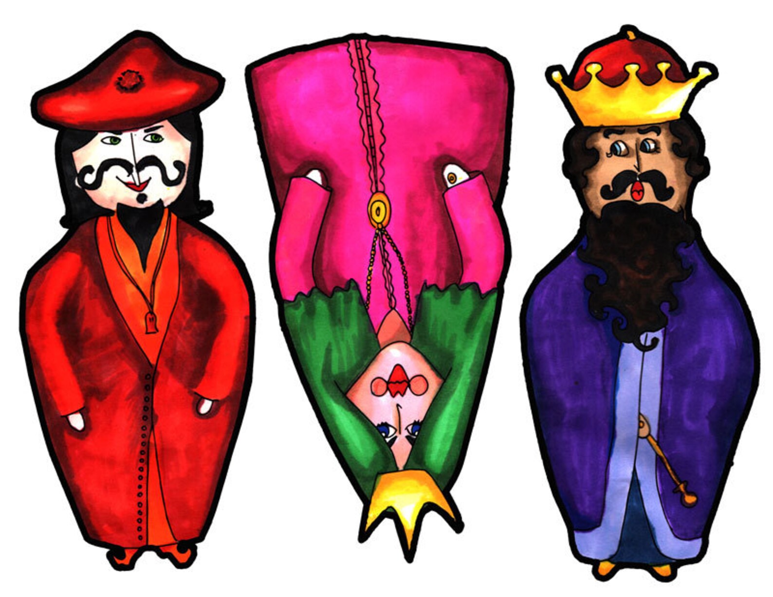 PURIM PUPPETS Fun Printable Purim Characters Puppets a Etsy