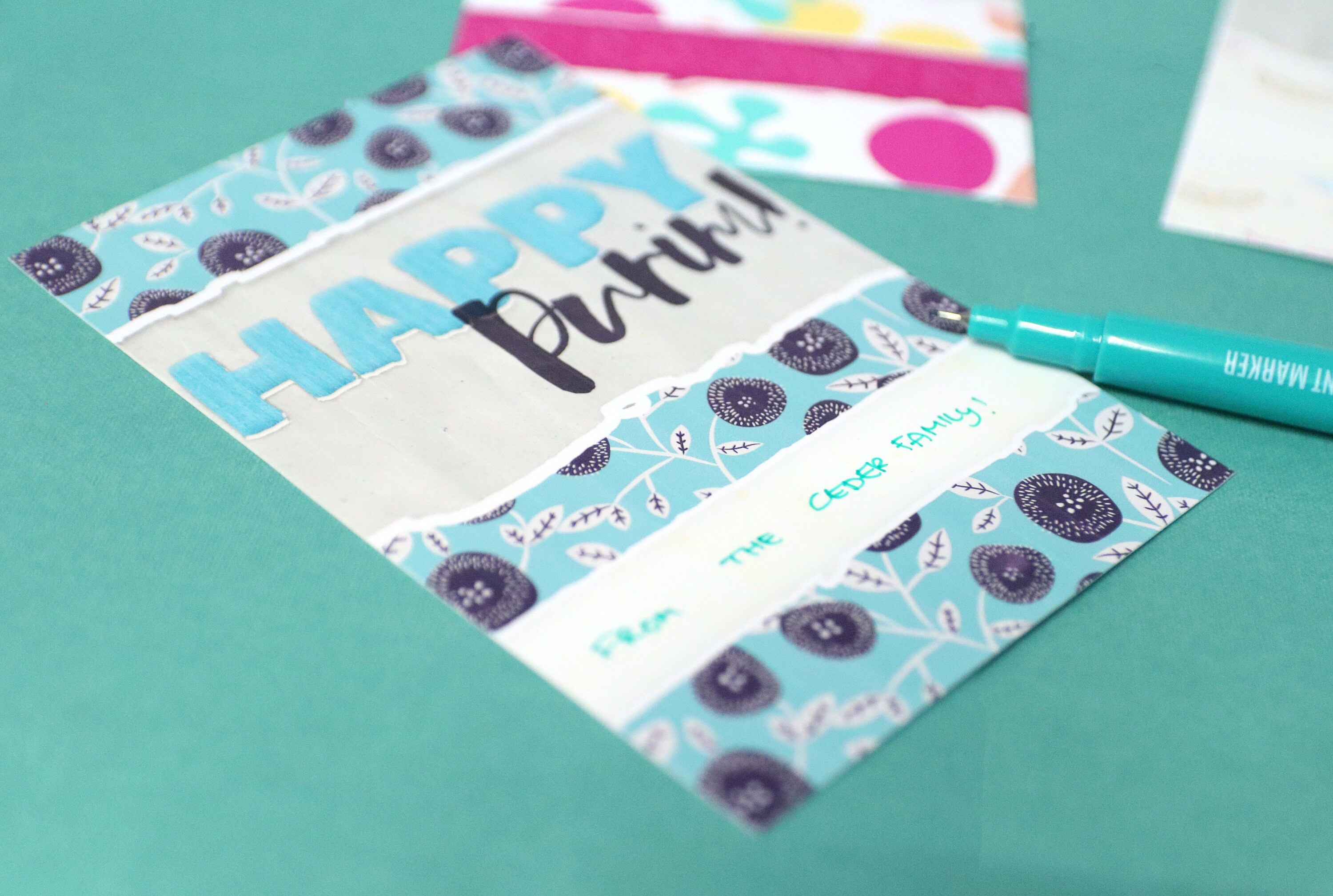 Paper Cutout Printable Purim Cards Flat English Happy Purim Cards in ...