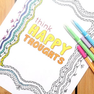 10 Motivational Quote Coloring Pages for Adults | Hand Drawn Detailed Printable Colouring Book | Relaxing Anti Stress