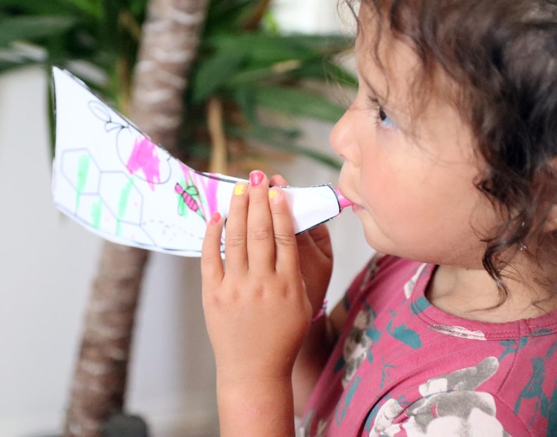 Rosh Hashanah Shofar Color & Craft | Jewish New Year Coloring Pages ...