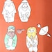 Jacob and Esau Printable Jumbo Puppets Parsha Craft for Parshat Toldot Printable Crafts ...