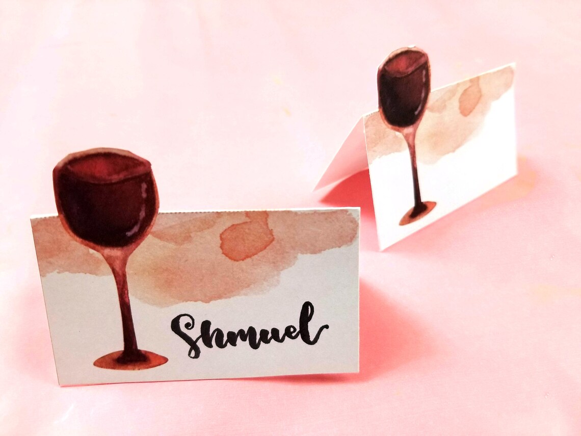 Passover Place Cards Instant Download PDF Printable Seder - Etsy