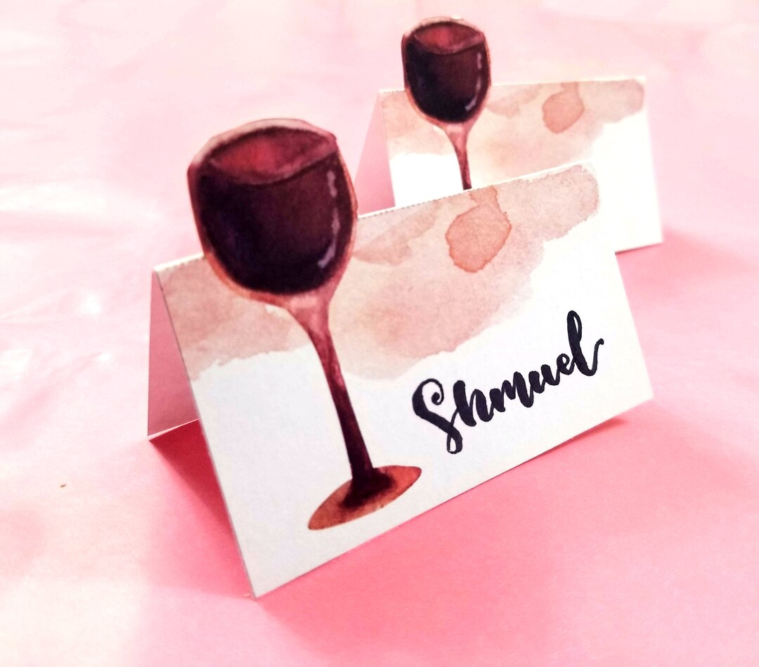 Passover Place Cards Instant Download PDF Printable Seder - Etsy