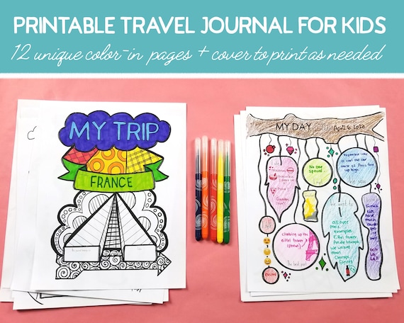 Creative and Tech-Free Fun for Kids with Personalized Coloring Books -  Weekend Jaunts