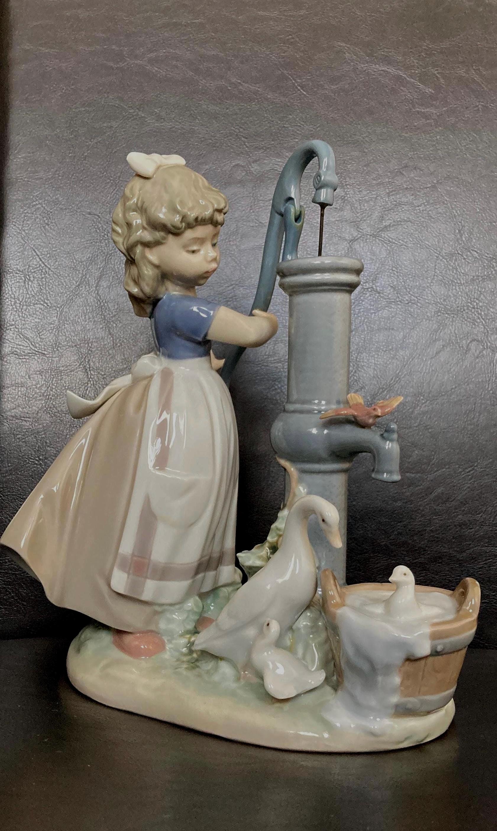Lladro Figurines Water Girl - Etsy