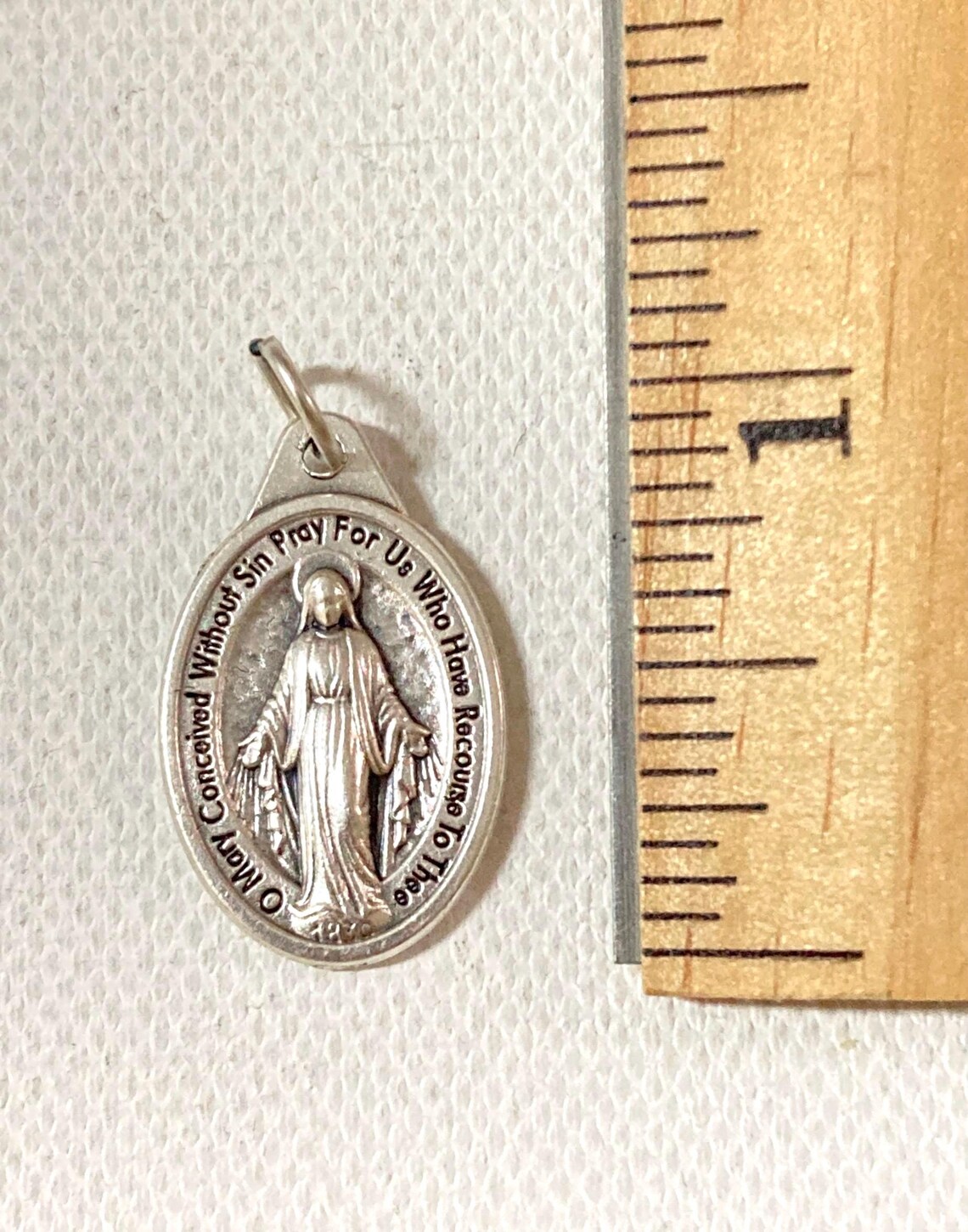 Miraculous Medal – Our Lady of Grace | Made in Italy - Etsy